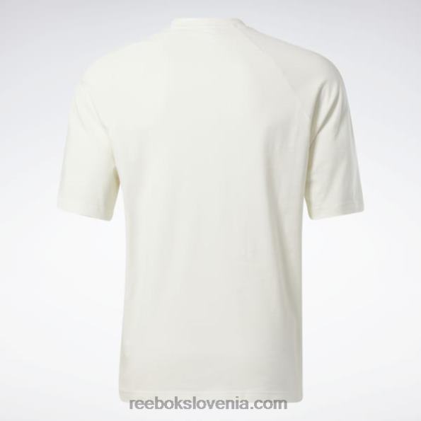 Reebok klasična majica s kratkimi rokavi R22JR383 kreda