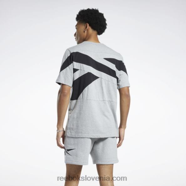 Reebok ponosna majica znamke classics R22JR346 srednje siva vresa