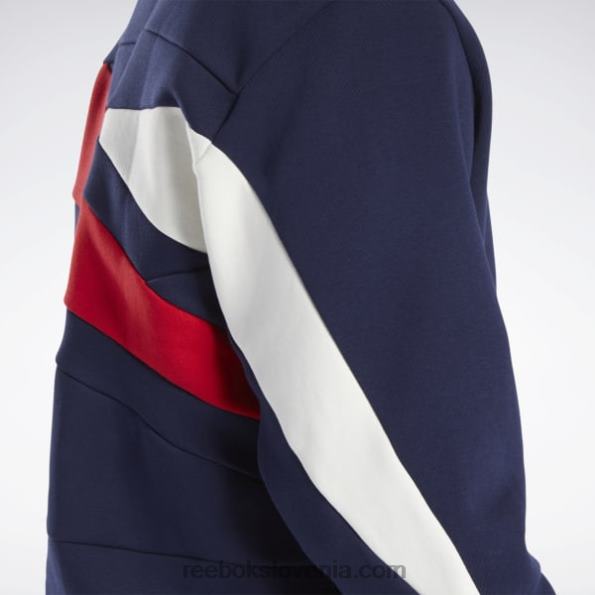 Reebok pulover znamke classics proud crew R22JR716 vektorska mornarica