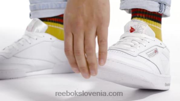Reebok club c 85 moški čevlji R22JR1023 bela/prosojno siva
