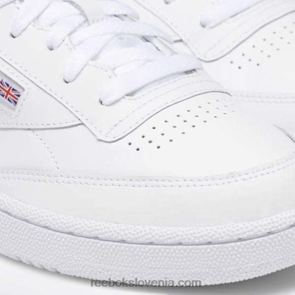Reebok club c 85 moški čevlji R22JR1023 bela/prosojno siva