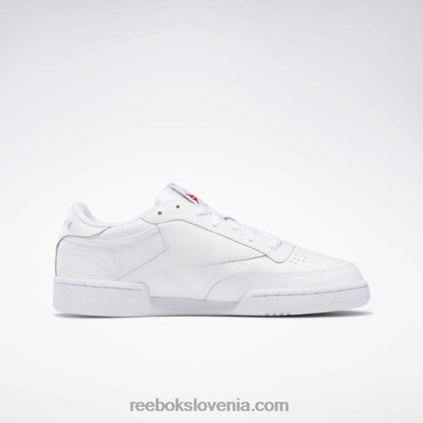 Reebok club c 85 moški čevlji R22JR1023 bela/prosojno siva