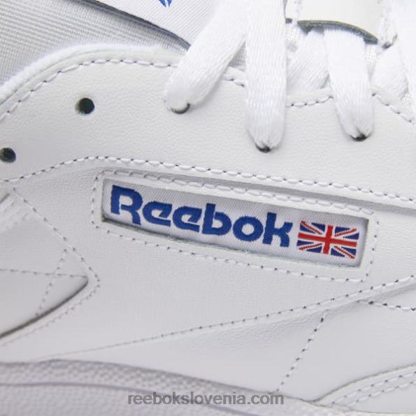 Reebok club c 85 moški čevlji R22JR1025 bela/royal/gumi