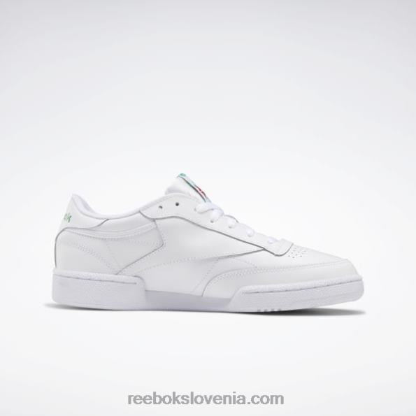 Reebok club c 85 moški čevlji R22JR1031 bela/zelena
