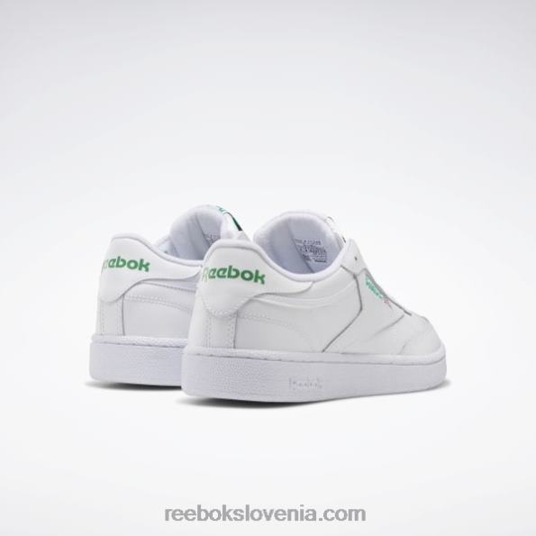 Reebok club c 85 moški čevlji R22JR1031 bela/zelena