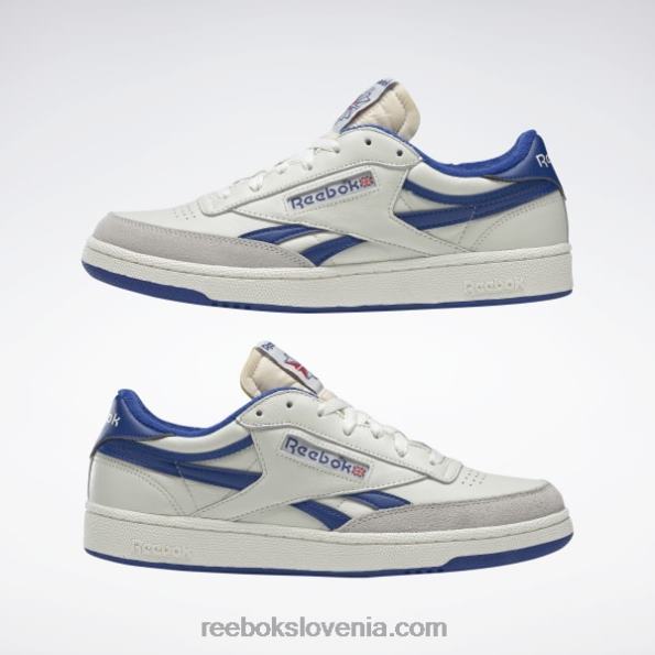 Reebok club c revenge vintage moški čevlji R22JR1029 kreda/collegiate royal/odlično rdeča