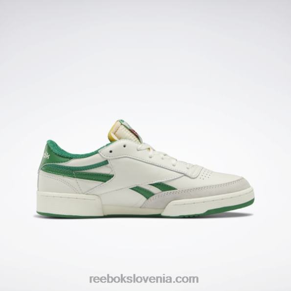 Reebok club c revenge vintage moški čevlji R22JR1043 kreda/papir bela/glen zelena