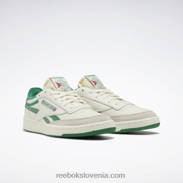 Reebok club c revenge vintage moški čevlji R22JR1043 kreda/papir bela/glen zelena