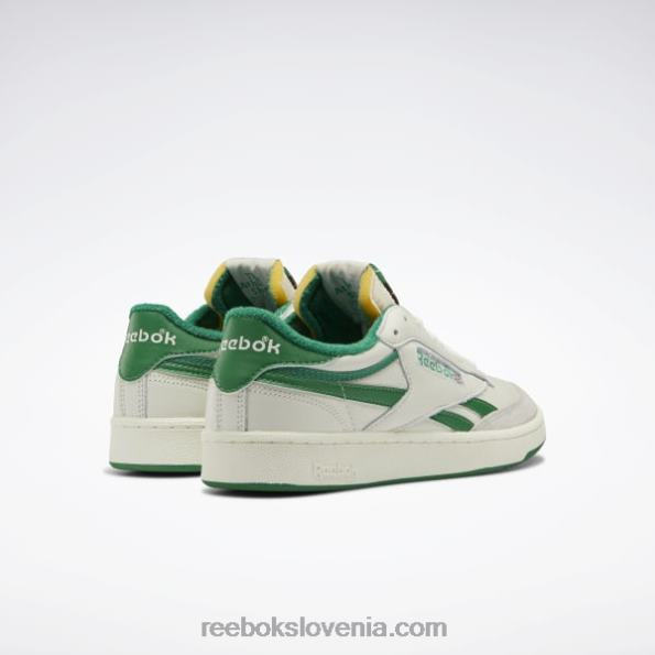 Reebok club c revenge vintage moški čevlji R22JR1043 kreda/papir bela/glen zelena