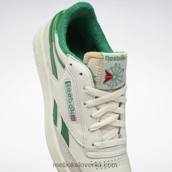 Reebok club c revenge vintage moški čevlji R22JR1043 kreda/papir bela/glen zelena