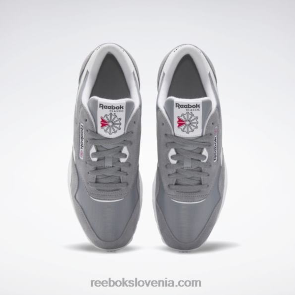 Reebok klasični najlonski moški čevlji R22JR1047 čisto siva 5/ftwr bela
