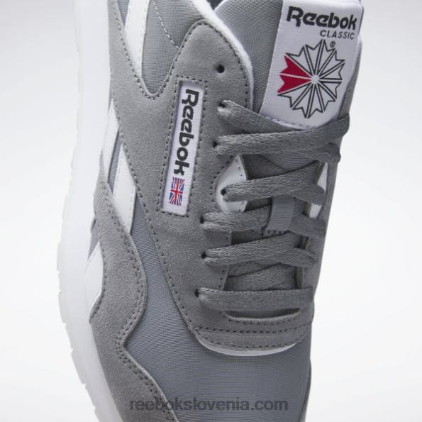 Reebok klasični najlonski moški čevlji R22JR1047 čisto siva 5/ftwr bela