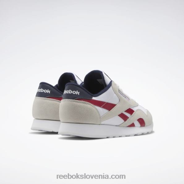 Reebok klasični najlonski moški čevlji R22JR1100 ftwr bela/blesko rdeča/vektor mornarsko modra