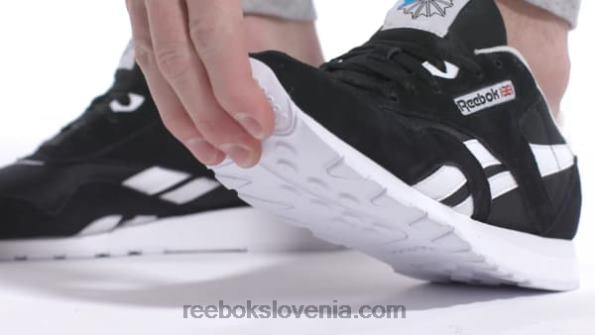 Reebok klasični najlonski moški čevlji R22JR1142 ekipa mornarica/platina