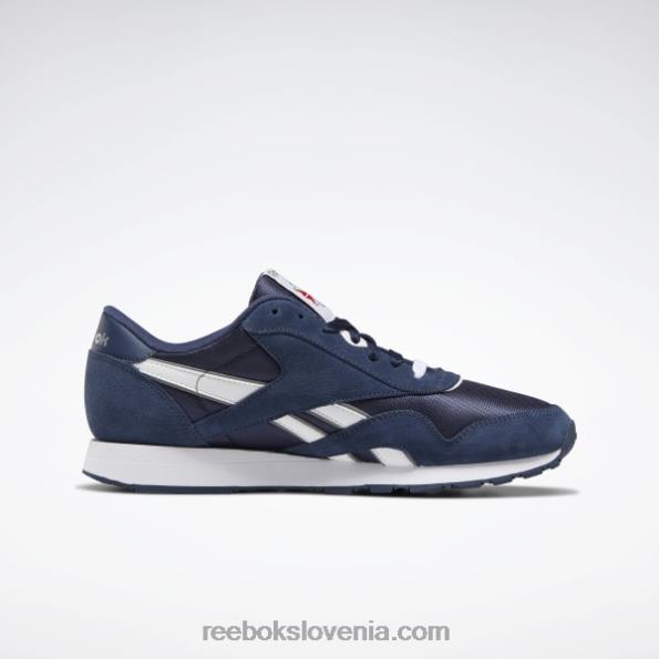 Reebok klasični najlonski moški čevlji R22JR1142 ekipa mornarica/platina