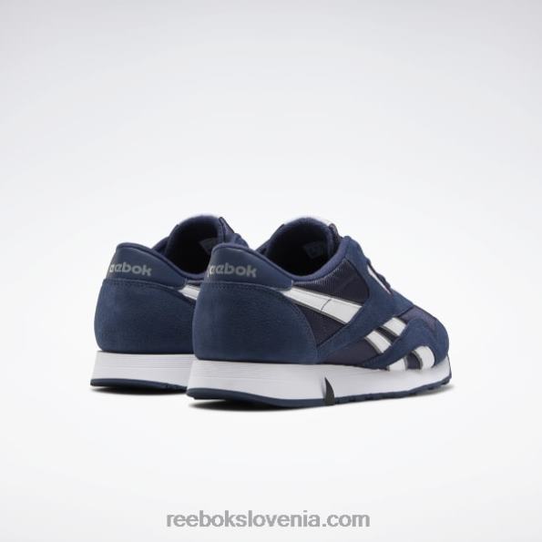 Reebok klasični najlonski moški čevlji R22JR1142 ekipa mornarica/platina
