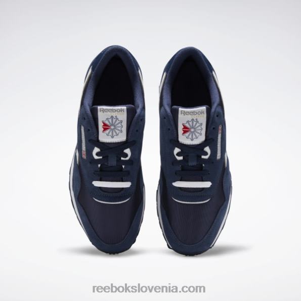 Reebok klasični najlonski moški čevlji R22JR1142 ekipa mornarica/platina
