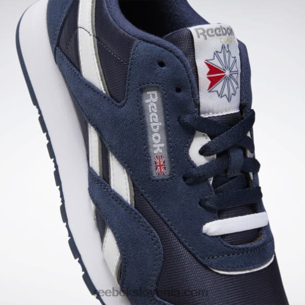 Reebok klasični najlonski moški čevlji R22JR1142 ekipa mornarica/platina