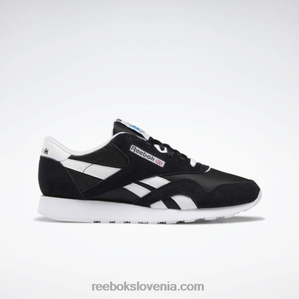 Reebok klasični najlonski moški čevlji R22JR1179 črnobela