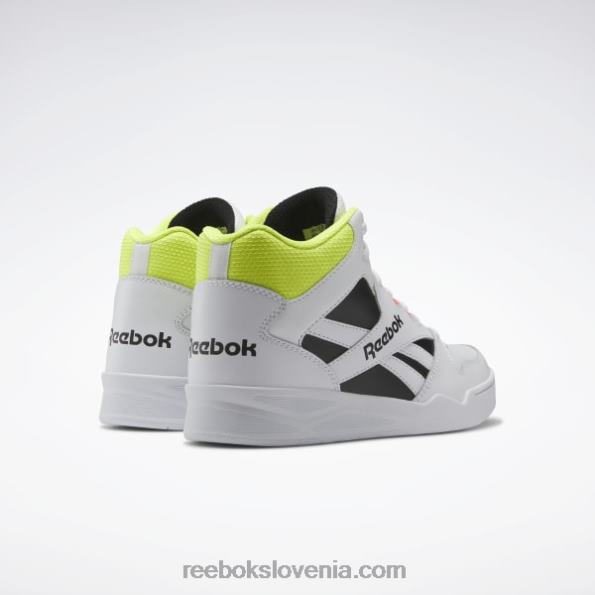 Reebok moški košarkarski copati royal bb 4500 hi 2 R22JR1112 ftwr bela/jedro črna/sončno kislinsko rumena