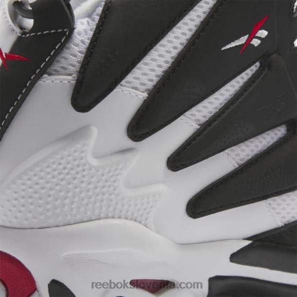 Reebok razstreljeni košarkarski copati R22JR1339 jedro črno/ftwr belo/vektorsko rdeče moški