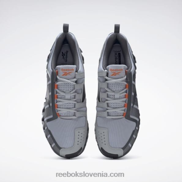 Reebok zigwild trail 6 moški čevlji R22JR1059 čisto siva 3/čisto siva 7/oranžna s23-r