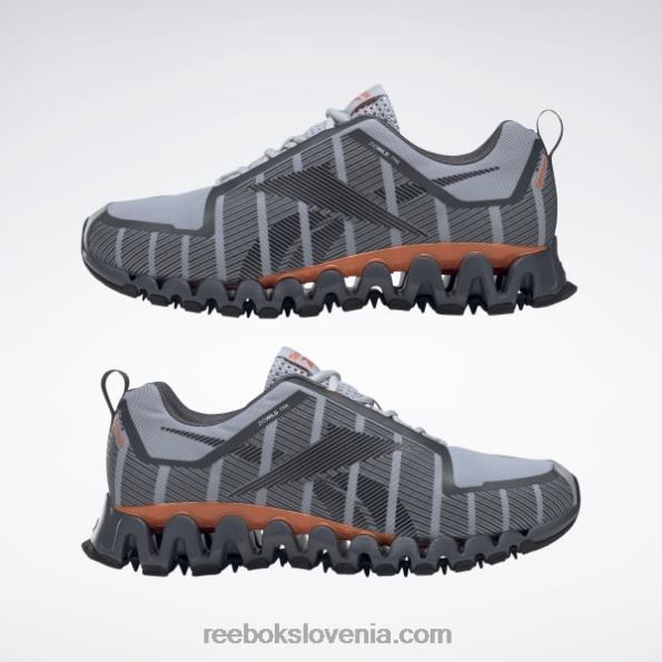 Reebok zigwild trail 6 moški čevlji R22JR1059 čisto siva 3/čisto siva 7/oranžna s23-r