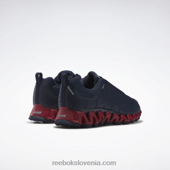 Reebok zigwild trail 6 moški čevlji R22JR1075 vektor mornarsko modra/bleščeče rdeča/čisto siva 1