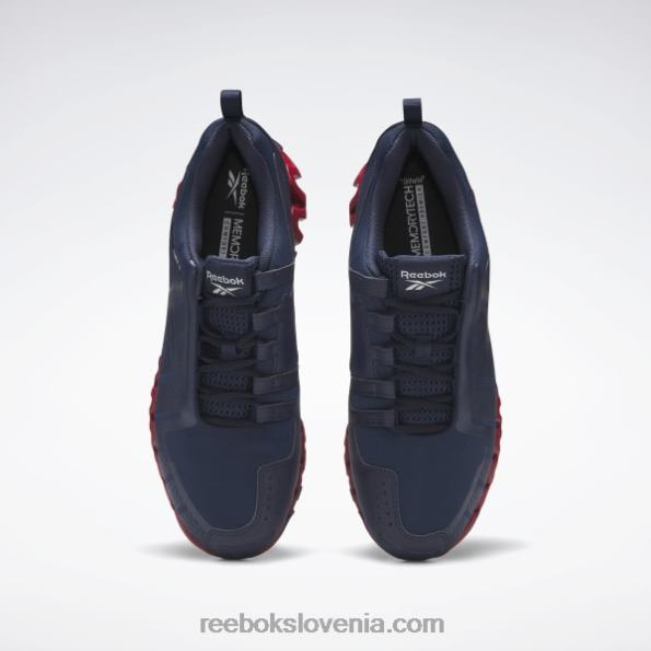 Reebok zigwild trail 6 moški čevlji R22JR1075 vektor mornarsko modra/bleščeče rdeča/čisto siva 1