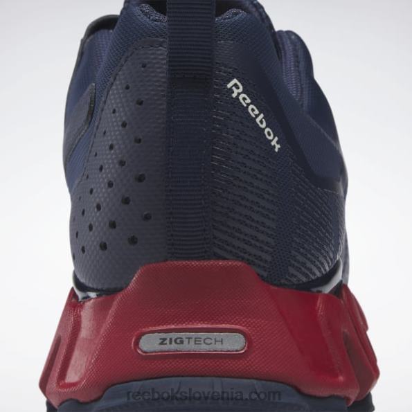 Reebok zigwild trail 6 moški čevlji R22JR1075 vektor mornarsko modra/bleščeče rdeča/čisto siva 1