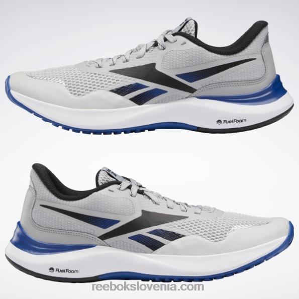 Reebok endless road 3 moški tekaški copati R22JR1172 čisto siva 3/jedro črna/vektorsko modra