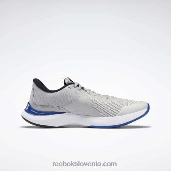Reebok endless road 3 moški tekaški copati R22JR1172 čisto siva 3/jedro črna/vektorsko modra