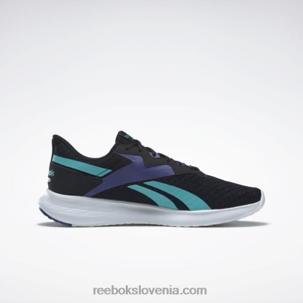 Reebok energen plus 2 moški tekaški copati R22JR1234 jedro črna/klasično modrozelena/krepko vijolična