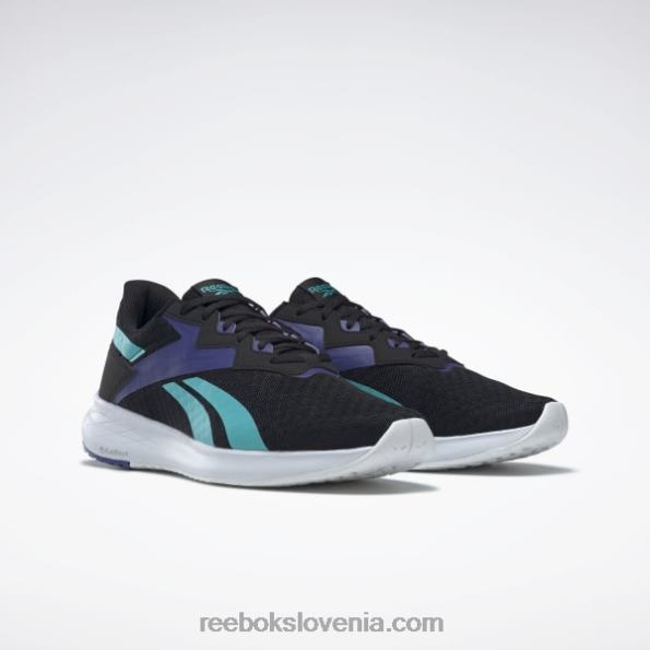 Reebok energen plus 2 moški tekaški copati R22JR1234 jedro črna/klasično modrozelena/krepko vijolična