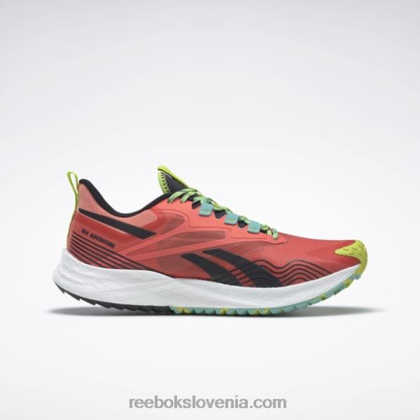 Reebok floatride energy 4 adventure moški tekaški copati R22JR1120 pol oranžna bleščeča/prepojena lila/kislinsko rumena
