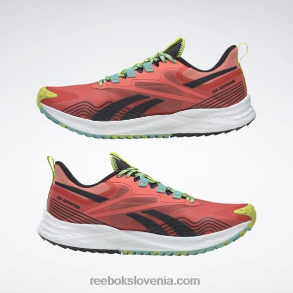 Reebok floatride energy 4 adventure moški tekaški copati R22JR1120 pol oranžna bleščeča/prepojena lila/kislinsko rumena