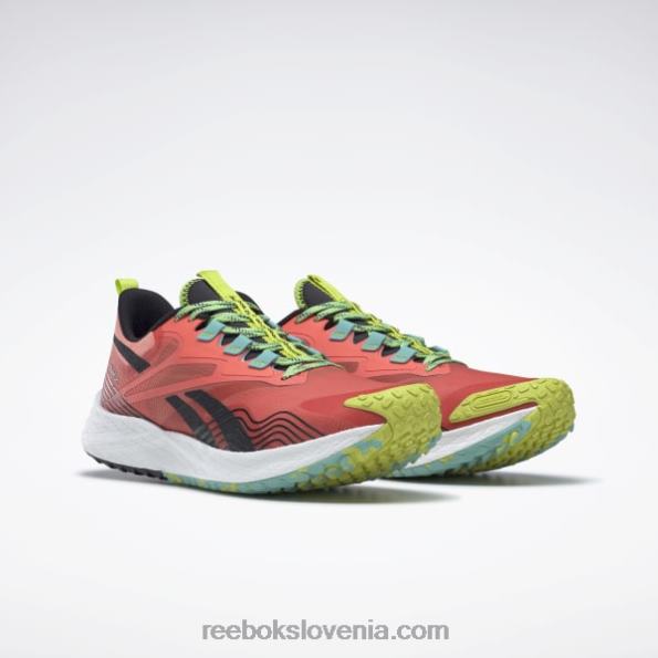 Reebok floatride energy 4 adventure moški tekaški copati R22JR1120 pol oranžna bleščeča/prepojena lila/kislinsko rumena