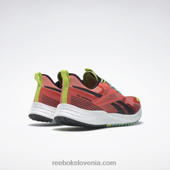 Reebok floatride energy 4 adventure moški tekaški copati R22JR1120 pol oranžna bleščeča/prepojena lila/kislinsko rumena