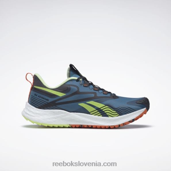 Reebok floatride energy 4 adventure moški tekaški copati R22JR1151 jekleno modra s23-r/jedro črna/energijski sij