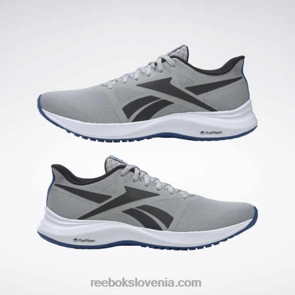 Reebok moški tekaški copati runner 5 R22JR1055 čisto siva 3/jedro črna/vektorsko modra