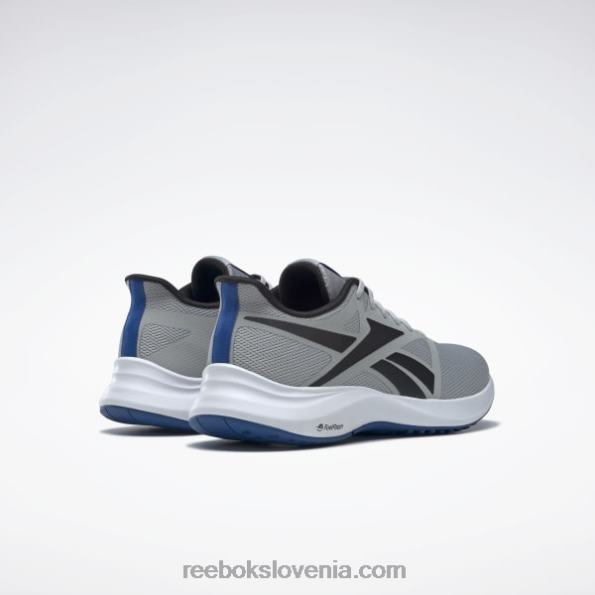 Reebok moški tekaški copati runner 5 R22JR1055 čisto siva 3/jedro črna/vektorsko modra