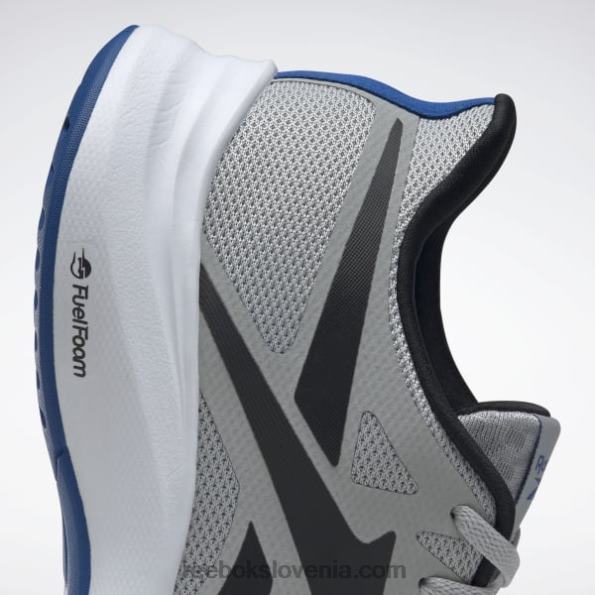 Reebok moški tekaški copati runner 5 R22JR1055 čisto siva 3/jedro črna/vektorsko modra