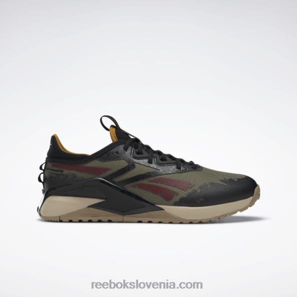 Reebok jurassic world nano x2 adventure moški copati za trening R22JR1052 moderna olivna/jedrna črna/divji kaki