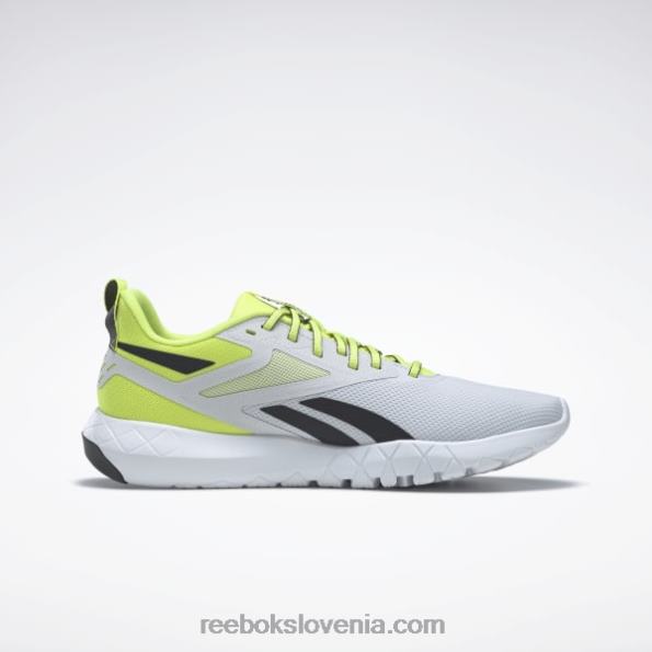 Reebok moški copati flexagon force 4 R22JR1164 sončno kislinsko rumena/hladno siva/jedro črna