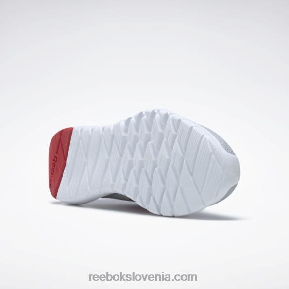 Reebok moški copati flexagon force 4 R22JR1335 čisto siva 3/jedro črna/vektorsko rdeča