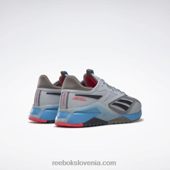 Reebok moški copati nano x2 tr adventure R22JR1107 pure grey 2/trek grey/radiant aqua