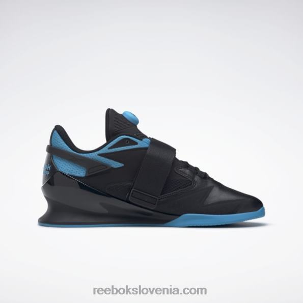 Reebok moški čevlji za dvigovanje uteži legacy lifter iii R22JR1080 jedro črna/svetleča aqua