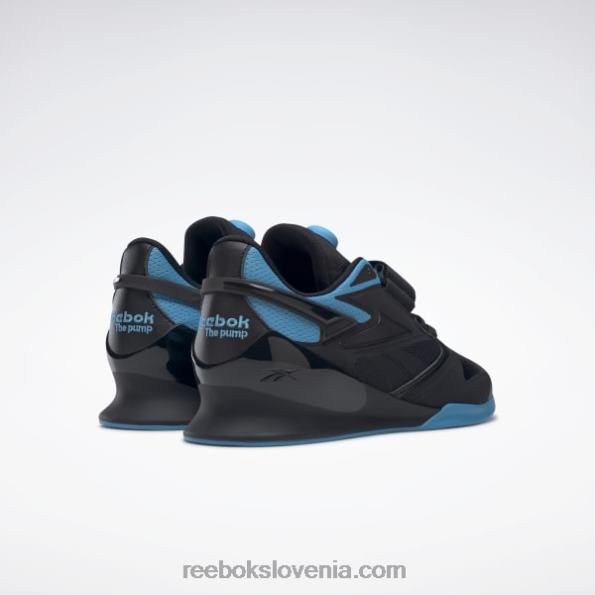 Reebok moški čevlji za dvigovanje uteži legacy lifter iii R22JR1080 jedro črna/svetleča aqua