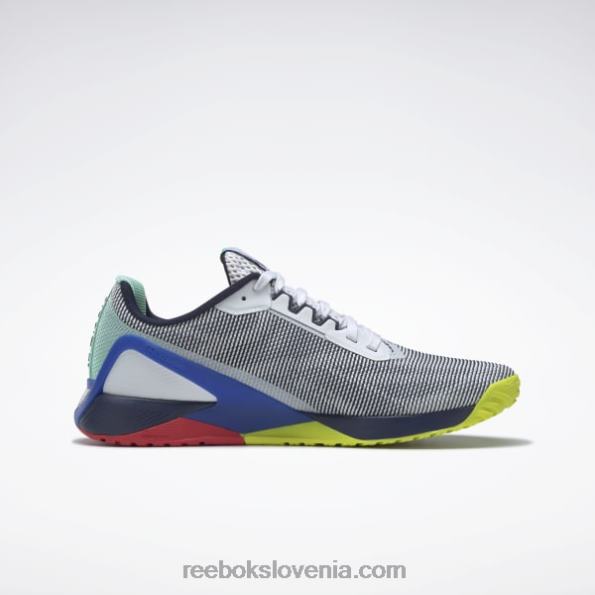 Reebok nano x1 grit moški copati za trening R22JR1087 ftwr bela/vektor mornarsko/dvorno modra
