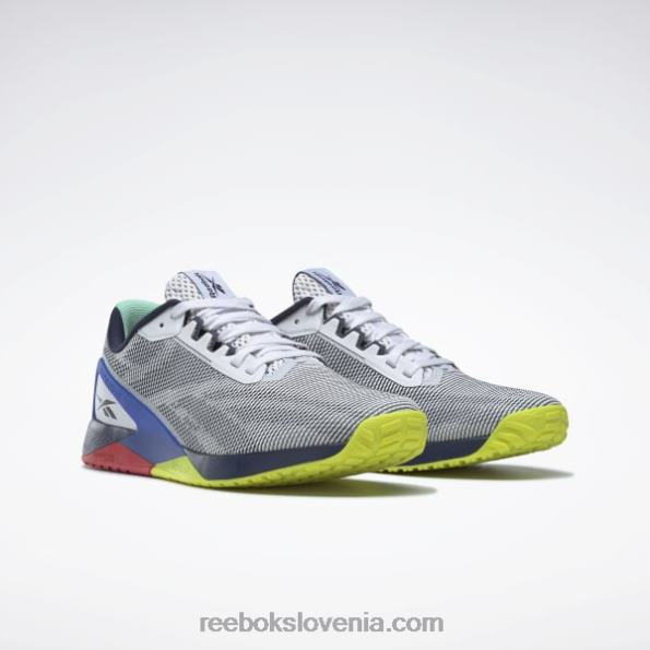 Reebok nano x1 grit moški copati za trening R22JR1087 ftwr bela/vektor mornarsko/dvorno modra
